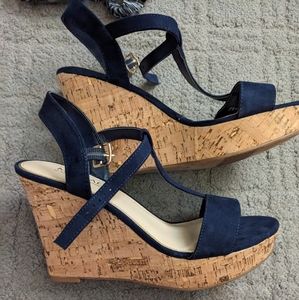 Navy Wedges